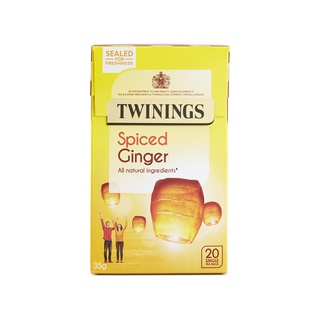 [แยกซอง/ยกกล่อง] ชา Twinings, SPICED GINGER (นำเข้า)