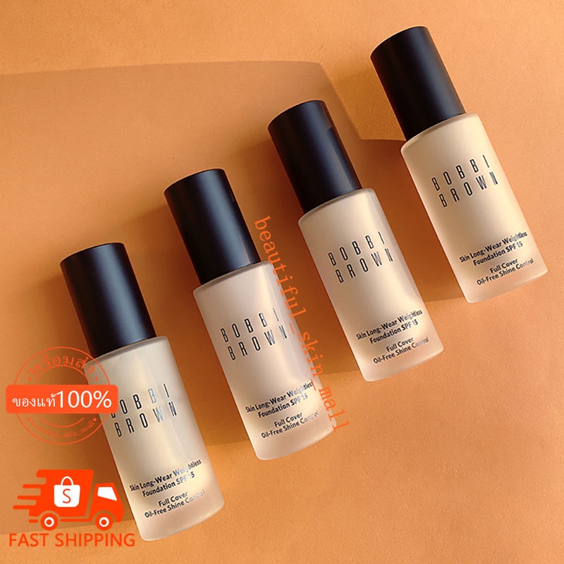 ใหม่-bobbi-brown-skin-long-wear-weightless-foundation-spf15-pa-30-ml