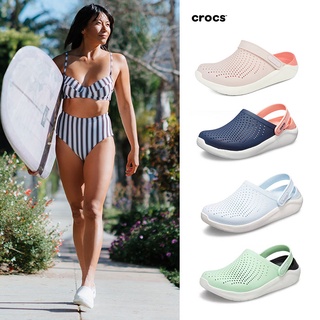 [รับประกันการจัดส่ง48ชั่วโมง]Crocs LiteRide Clog แท้ หิ้วนอก ถูกกว่าshop รองเท้าแตะแบบสวม