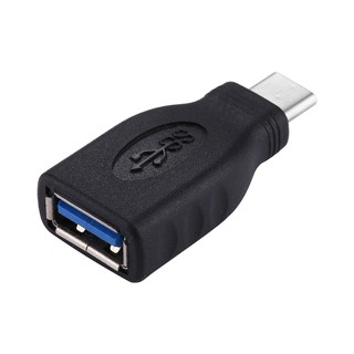 หัวแปลง ยูเอสบี C ตัวผู้ เป็น USB 3.0 ตัวเมีย USB OTG type C Male to USB 3.0 A Female Android, IOS, PC, Notebook