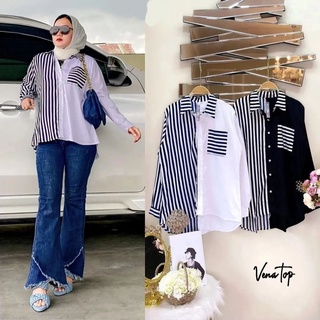 Vena TOP เสื้อเบลาส์ SHAKILA MIX RAYON ไม่มีโครงเหล็ก (ไม่รวม HIJAB) ผ้าแอคทีฟ / BUSUI FRIENDLY เสื้อเบลาส์ พรีเมี่ยม อินเทรนด์ สําหรับผู้หญิง 2022