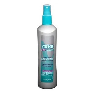 ❤️ไม่แท้คืนเงิน❤️ Rave Mega Freeze Hair Spray Aerosol Unscented 325ml. สเปรย์จัดแต่งทรงผม ช่วยให้ทรงผม