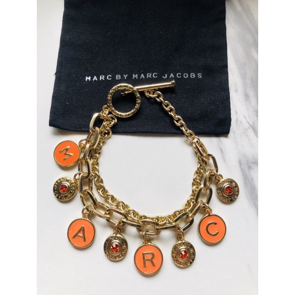 สร้อยข้อมือ-marc-jacobs-ส้ม