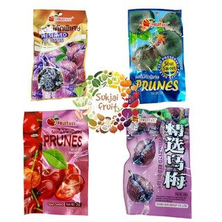 ภาพขนาดย่อสินค้าบ๊วยซองคัดพิเศษ(เลือกรสได้)  พร้อมส่ง Dried fruit ผลไม้อบแห้ง บ๊วยรวม ขนม ของกินเล่น