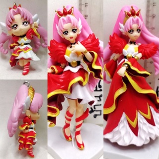 (แท้/อะไหล่) Bandai Cure Scarlet Go! Princess Precure Cutie Figure 2 Miracle Phoenix Dress พรีเคียว เคียวสการ์เล็ต