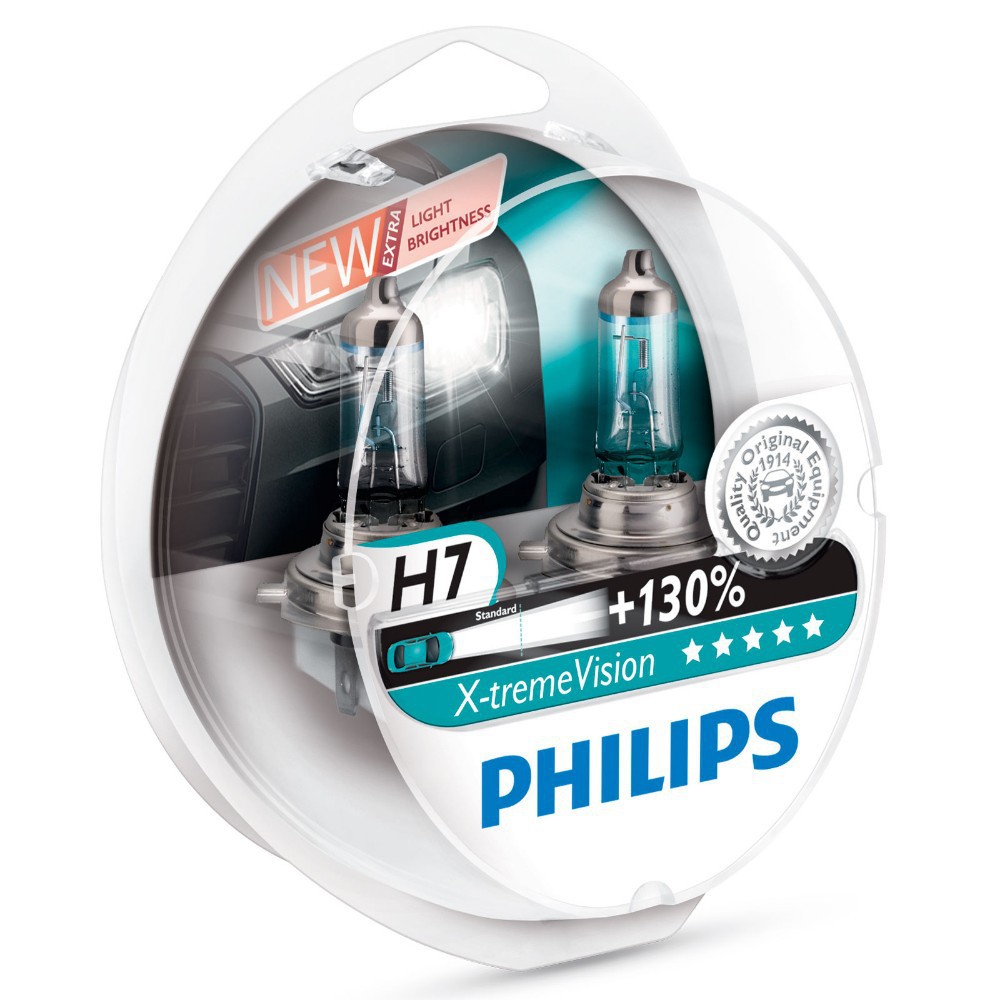 หลอดไฟหน้า-philips-x-treme-vision-130-ของแท้