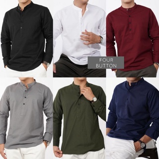 ภาพหน้าปกสินค้าเสื้อเชิ้ตคอจีน กระดุม4เม็ด เชิ้ตแขนยาว✨ oxford shirts เสื้อผ้าผู้ชาย ที่เกี่ยวข้อง