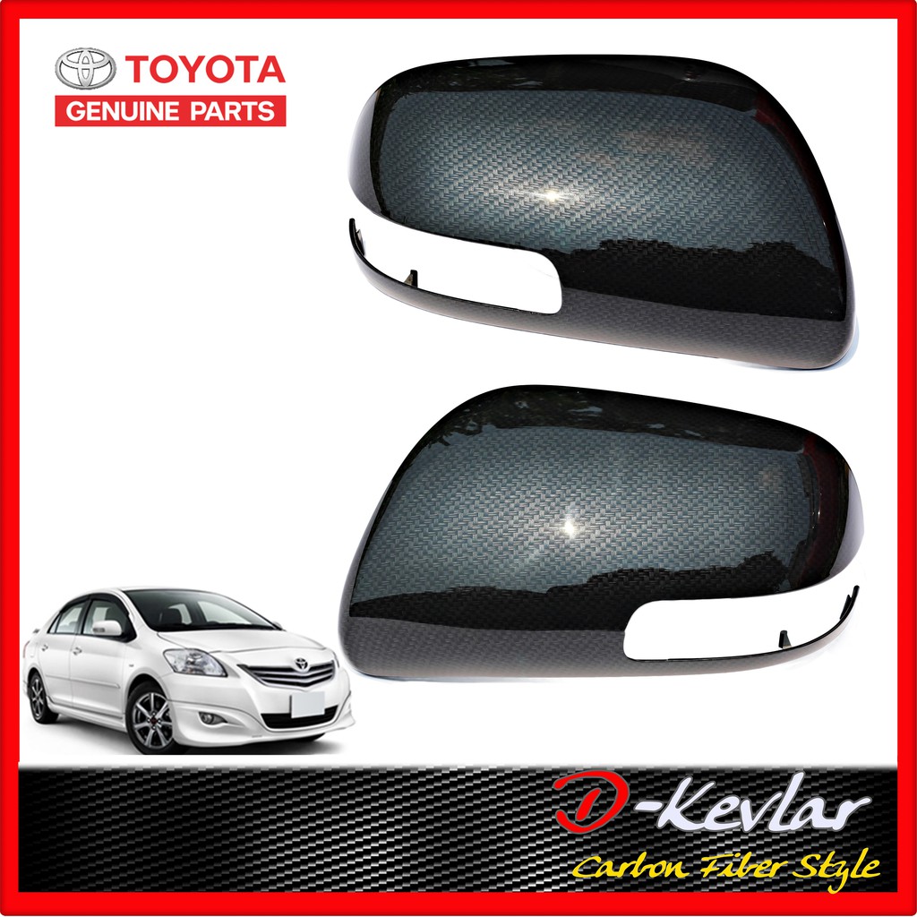 อะไหล่แท้ศูนย์-ฝาครอบกระจก-vios-gen2-2007-2012-yaris-ปี-2006-2013-altis-ปี-2008-2013-camry-ปี-2008-2011-มีรูไฟเลี้ยว