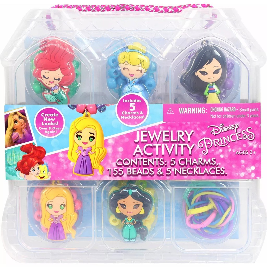 ชุดร้อยสร้อยคอลูกปัด เจ้าหญิง จากดีสนี่ย์ Disney Princess Necklace
