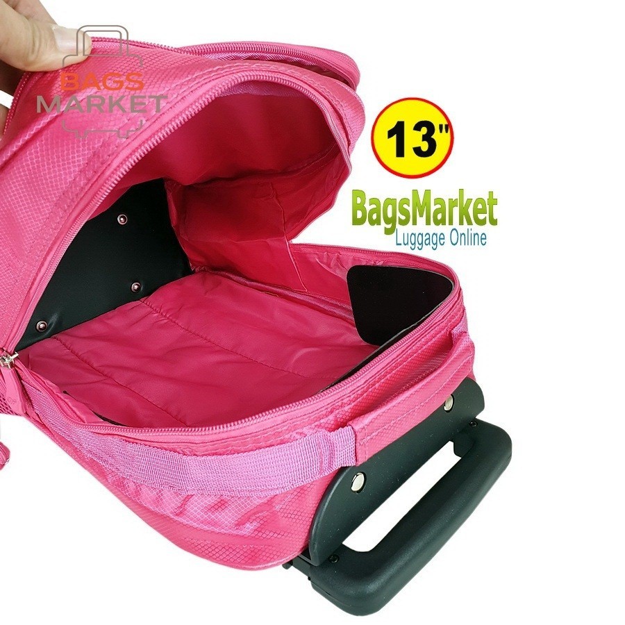 9889shop-กระเป๋านักเรียนอนุบาล-กระเป๋าเป้มีล้อลาก-กระเป๋าเป้สะพายหลังสำหรับเด็ก-13-นิ้ว-ขนาดเล็ก