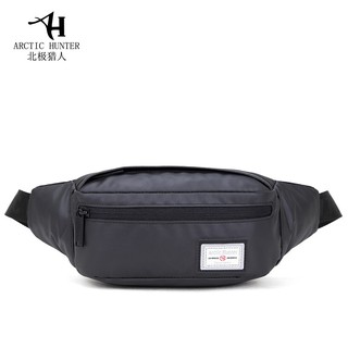 ส่งไว🚚💨กระเป๋าผู้ชาย กระเป๋าคาดเอว กระเป๋าวิ่ง กระเป๋าสะพาย ผ้ากันน้ำ รุ่นYB-14001 (สีดำ)