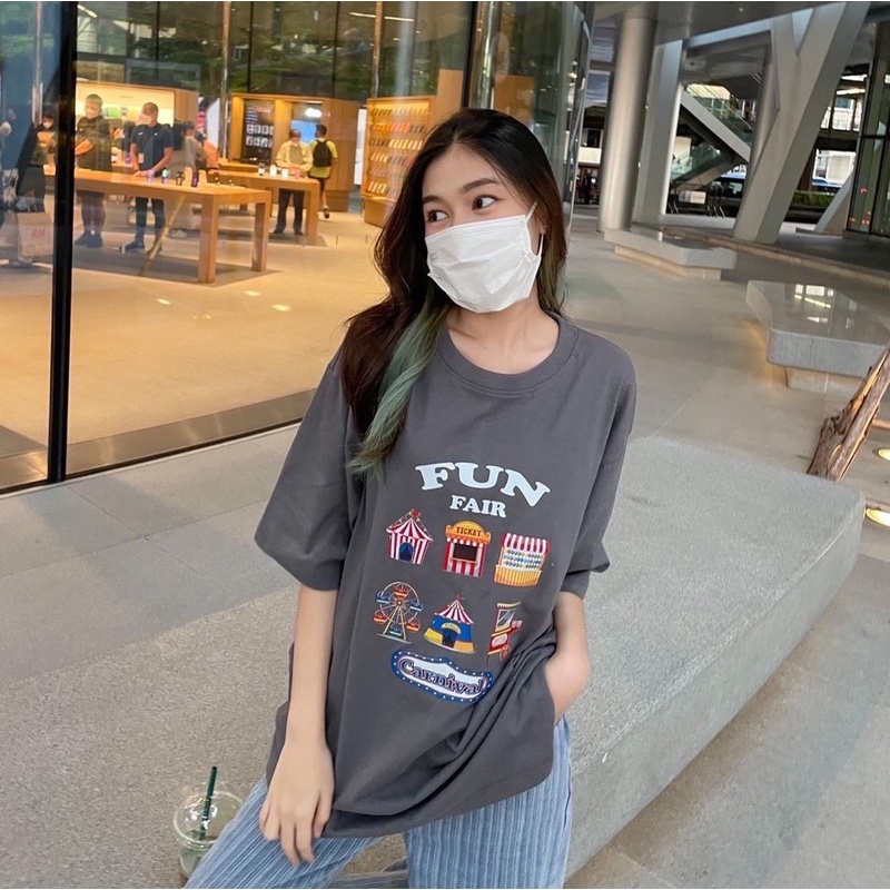 fun-fair-oversize-tee-พร้อมส่ง