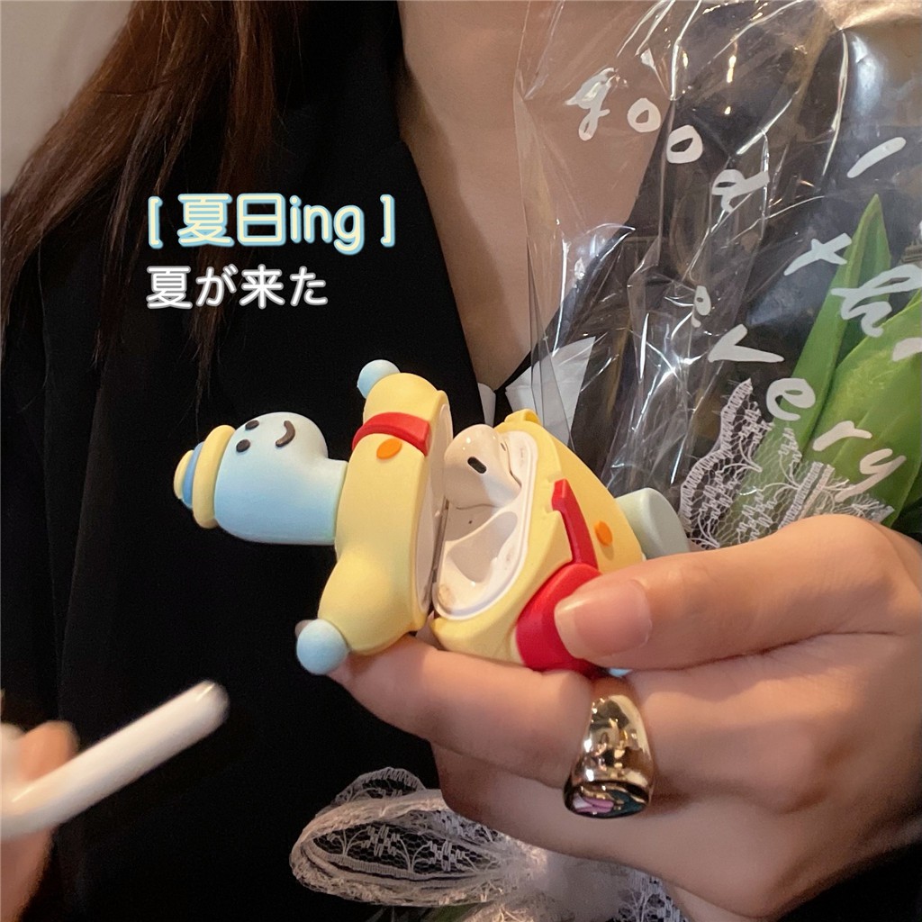 iphone-airpods-pro-airpods-1-airpods-2-ซิลิก้าเจล-ปลอกป้องกันหูฟัง-case