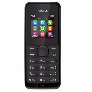 โทรศัพท์มือถือโนเกีย ปุ่มกด  NOKIA  105 (สีดำ) 3G/4G รุ่นใหม่ 2020