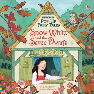 หนังสือนิทานภาษาอังกฤษ Pop-up Snow White and the Seven Dwarfs (Pop-up Fairy Tales) - Board book