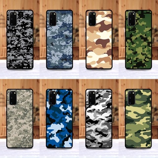 เคส Samsung S20 ลายพราง ขอบนิ่มหลังแข็ง เคสมือถือ เคสโทรศัพท์ Case เคส TPU ขอบนิ่มหลังแข็ง ไม่ขูดตัวเครื่อง