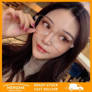 สินค้า HENGHA พร้อมสต็อก แว่นตา  สายตาสั้นลบ 0 ° ~ - 400 ° แฟชั่นเกาหลี สำหรับผู้หญิง