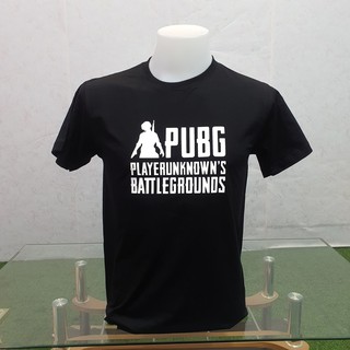 เสื้อ PUBG 1 (งานดี ถูกที่สุด) ราคาเริ่ม 150 บาท (ผ้าดี cotton100, สกรีนแบบเฟล็ก PU)