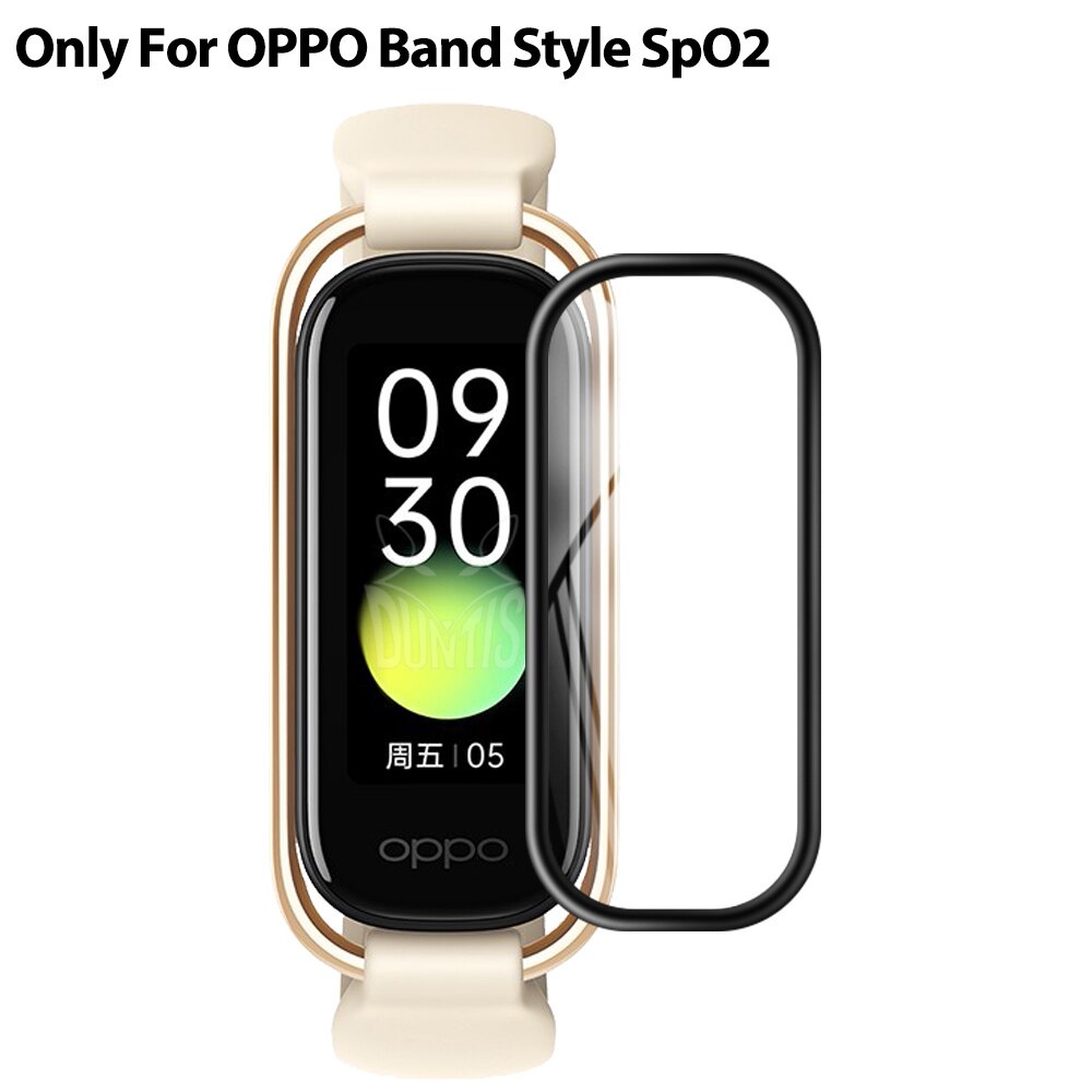 ภาพหน้าปกสินค้าฟิล์มกระจกนิรภัย 3D ป้องกันรอยหน้าจอสําหรับ Oppo Band Style Smart Watch Wristband Full Screen 2 ชิ้น จากร้าน fashion168.th บน Shopee