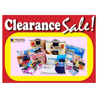 Clearance Sale ถูกสุดๆ กับชุดเครื่องนอน TOTO V.1
