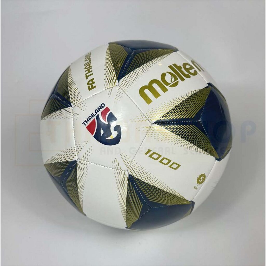 ภาพสินค้าลูกฟุตบอล ลูกบอล molten ลูกฟุตบอลหนังเย็บ เบอร์5 รุ่น 1000 series จากร้าน thaibasshop บน Shopee ภาพที่ 1