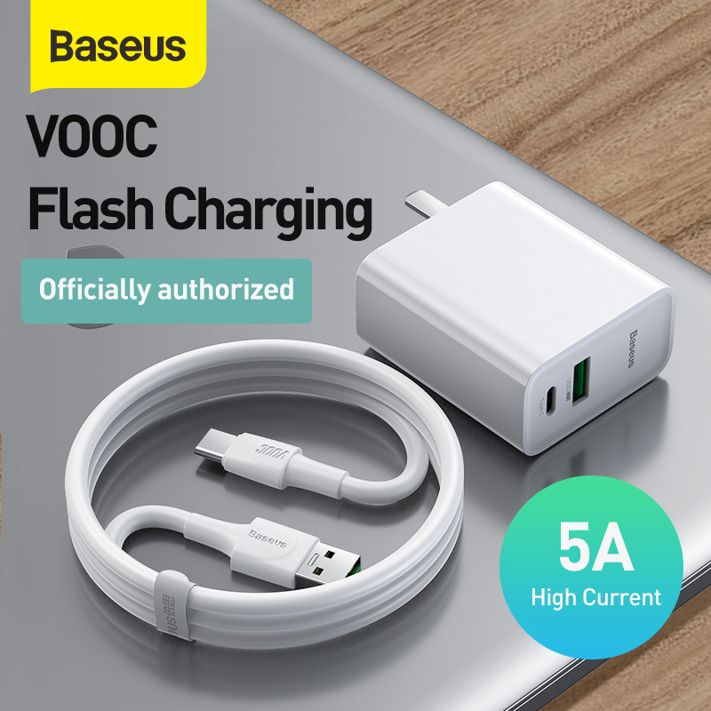 baseus-vooc-อะแดปเตอร์ชาร์จ-30-w-usb-pd-qc-4-0-3-0-usb-type-c-สําหรับสมาร์ทโฟน