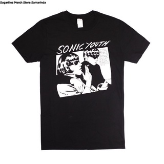 เสื้อยืดโอเวอร์ไซส์เสื้อยืด พิมพ์ลาย Sonic YOUTH GOO ALBUM COVERS-4XL
