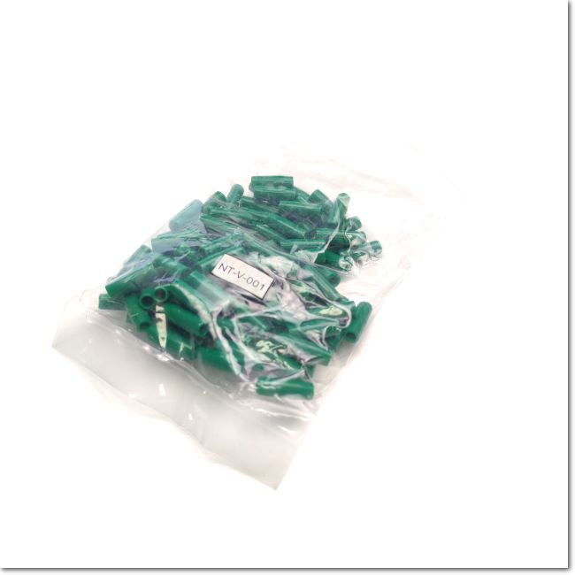 v-1-25-green-ปลอกหุ้มหางปลา-สเปค-1-bag-100-pcs-bandex