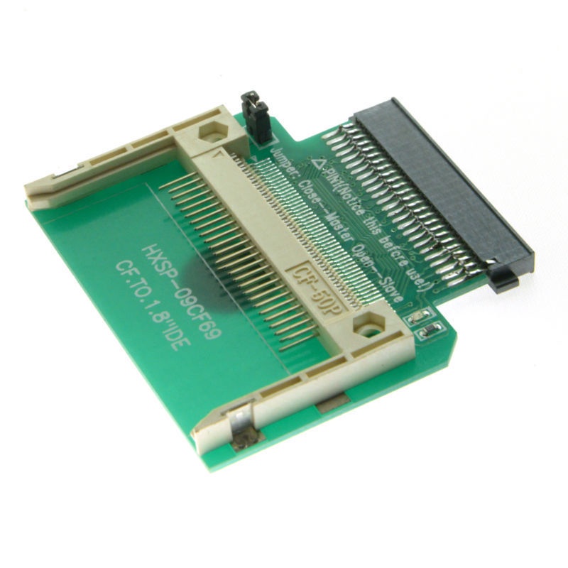 ภาพสินค้าCf Merory Card Compact Flash To 50Pin 1.8" Ide Hard Drive Ssd Adapter จากร้าน kindue9854f.th บน Shopee ภาพที่ 2