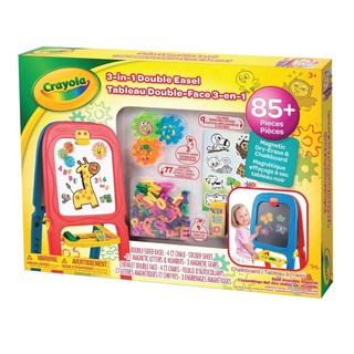 3-IN-1 DOUBLE-SIDED EASEL CRAYOLA ชุดกระดานยืนวาดรูป CRAYOLA 3-in-1 งานศิลปะ อุปกรณ์เครื่องเขียน ผลิตภัณฑ์และของใช้ภายใน