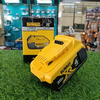 {ผ่อนบัตรเครดิต0%3เดือน X716.66บาท} DEWALT แบตเตอรี่ 18v 4.0Ah DCB182 ***สามารถออกใบกำกับภาษีได้***