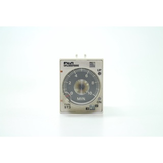 ST3 TIMER FUJI ST3P A-D Fuji Electric  TIMER ไทม์เมอร์รีเลย์ MS4SA-AP Fuji Electric