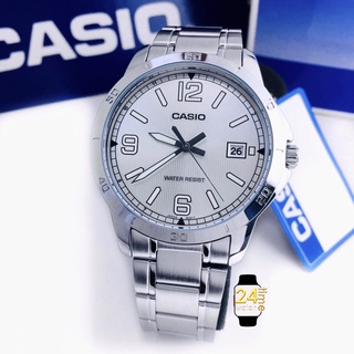 หล่อเรียบดูดีราคาจับต้องได้ casioผู้ชายแท้ นาฬิกาCasio คาสิโอ นาฬิกาแท้ นาฬิกาผู้ชาย นาฬิกาแบรนด์เนม พร้อมประกัน