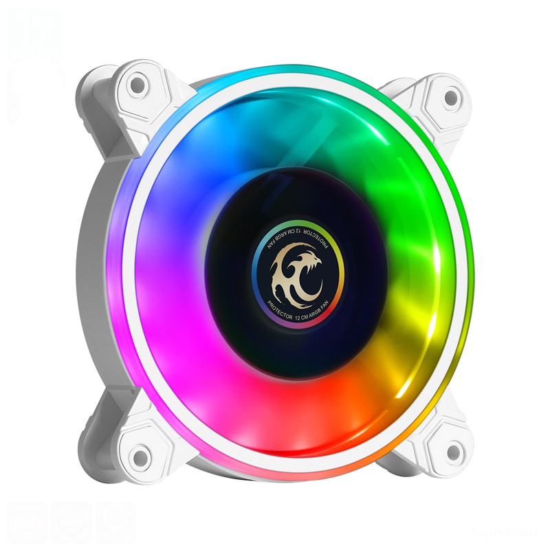 ภาพสินค้าTsunami Protector 1262 Sound Sync Cooling Fan (White) //พร้อมส่ง//ประกัน 1 ปี//สินค้าใหม่ จากร้าน sugazy บน Shopee ภาพที่ 2
