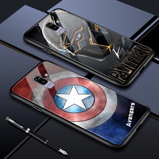  For Samsung Galaxy J2 Prime J2 Pro 2018 J4 J6 Plus 2018 J7 J8 2018 J4 Core Marvel เคสโทรศัพท์กระจกเทมเปอร์ฝาหลัง Coverเคสโทรศัพท์