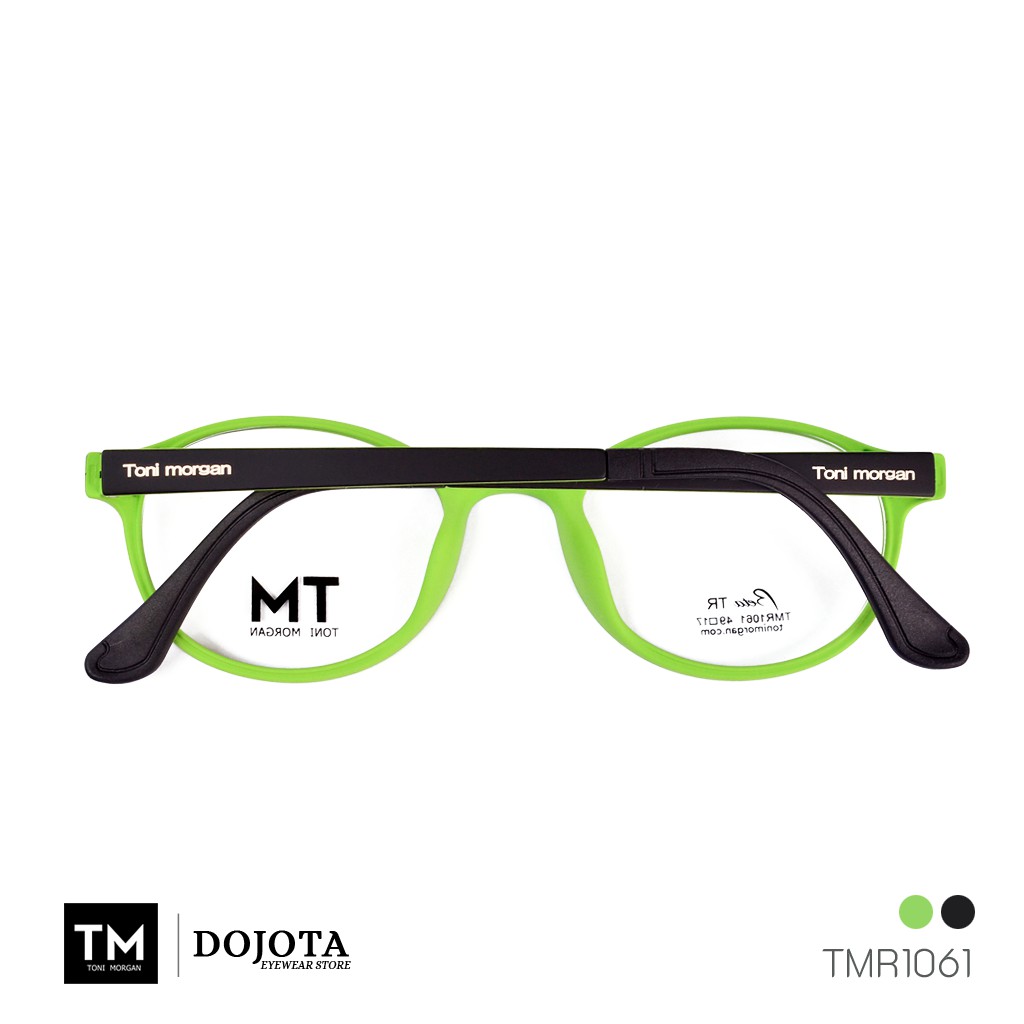กรอบแว่นน้ำหนักเบา-toni-morgan-รุ่น-tmr1061-สีดำ-เขียว