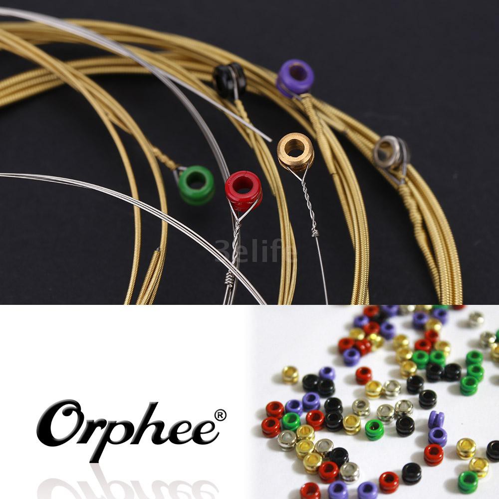 ภาพหน้าปกสินค้า3elife Orphee TX620 6pcs Acoustic Folk Guitar String Set (.010-.047) Phosphor Bronz