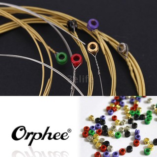 ภาพหน้าปกสินค้า3elife☆Orphee TX620 6pcs  Acoustic Folk Guitar String Set (.010-.047)  Phosphor Bronz ที่เกี่ยวข้อง