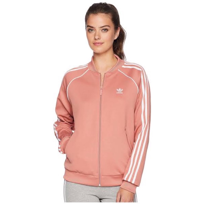 Adidas sst track jacket ash shop pink