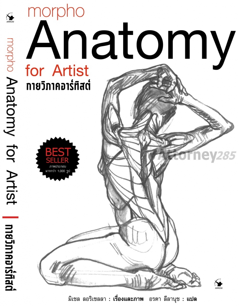 กายวิภาคอาร์ทิสต์-anatomy-for-artits-ปกแข็ง
