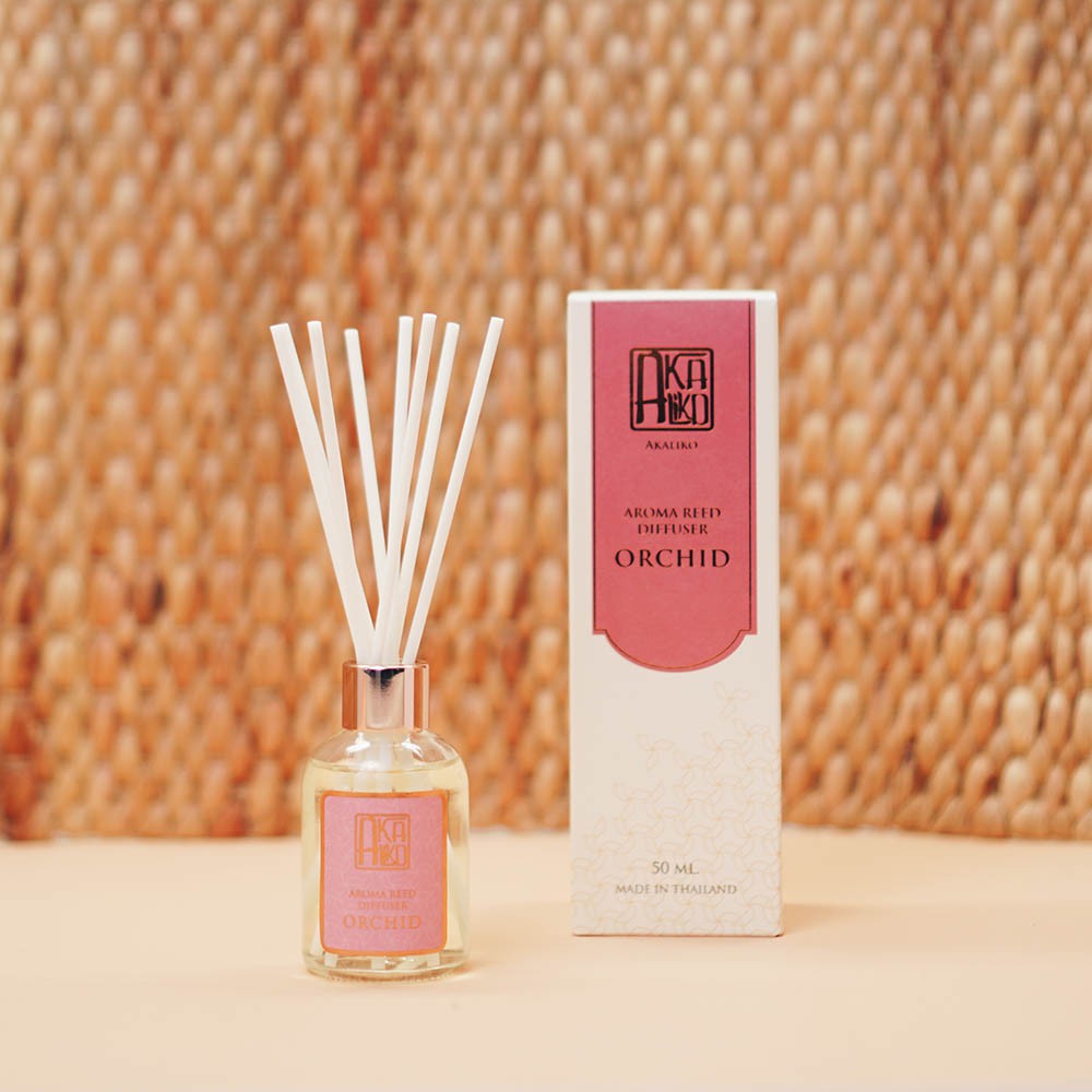 akaliko-aroma-reed-diffuser-50-ml-อะกาลิโก-ก้านไม้หอมปรับอากาศ-ก้านไม้หอมกระจายกลิ่น-น้ำหอม-อโรม่า-aromatherapy