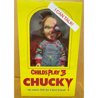 โมเดล ฟิกเกอร์ Chucky Rotten Face รุ่นพูดได้ Collection Action Figure  สูง 15 นิ้ว