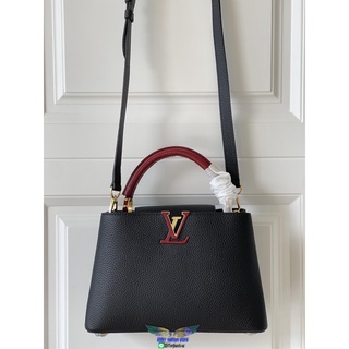 M92041 Louis LV Capucines BB top-handle handbag crossbody shopping tote travelling holiday bag