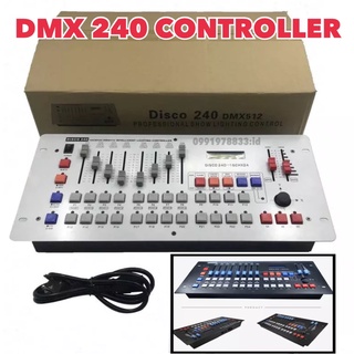 DMX Controller Disco 240 บอร์ดคุมไฟเวที  ไฟพาร์ มูวิ่งเฮท ไฟเลเซอร์ดิสโก้ ไฟดิสโก้ ไฟเธค ไฟปาตี้