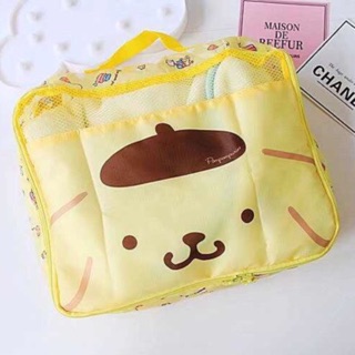 Sanrio กระเป๋าจัดระเบียบกระเป๋าเดินทาง Pompompurin