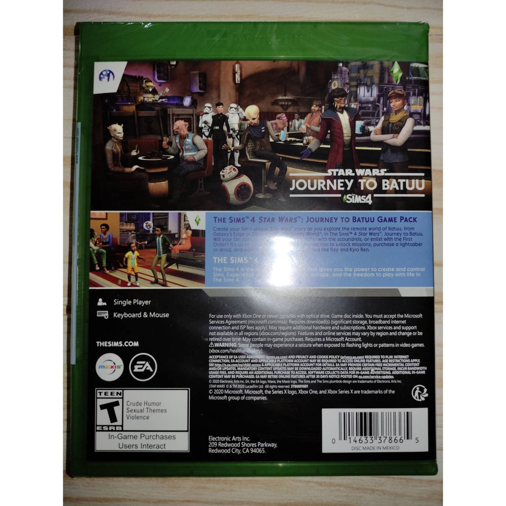 มือ1-xbox-one-the-sims-4-x-star-wars-bundle-us