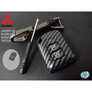 เคสเคฟล่า Mitsubishi LANSER EX PAJERO MIRAGE TRITON 2ปุ่ม