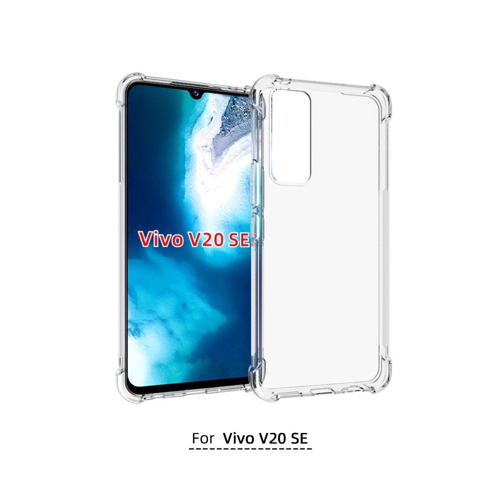 เคส-vivo-v20-se-ใสเสริมขอบและมุมกันกระแทก