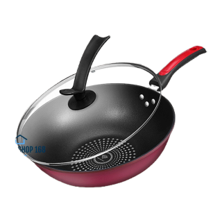 [โค้ด Q4DZDC ลด 15% สูงสุด 30.-] (ลูกค้าใหม่ 1 บาท) กระทะ non-stick กระทะเคลือบเทฟล่อน กระทะก้นลึก ขนาด 32 CM