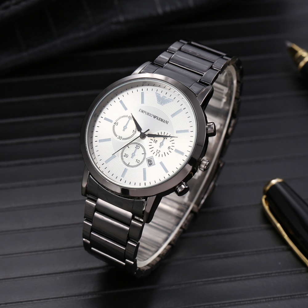 emporio-armani-นาฬิกาข้อมือควอตซ์แฟชั่น-สายแสตนเลส-หน้าปัดขนาดใหญ่-สไตล์นักธุรกิจ-เรียบง่าย-สําหรับผู้ชาย